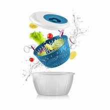 Load image into Gallery viewer, Large Salad Spinner - Vegetables Drainer &amp; Colander - 4.5 Liter Salad Spinner
