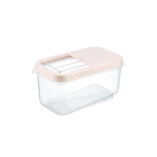 تحميل الصورة في عارض المعرض، Large Slide Storage Container 7.5 Liters - Multipurpose Sliding Storage Pod for Rice, Sugar, Flour, Grains etc.
