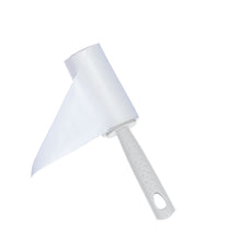تحميل الصورة في عارض المعرض، Knife with white blade and gray handle on white background
