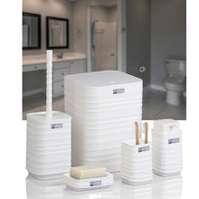 Load image into Gallery viewer, Bathroom Accessories Set - 5 Pcs Decor Bathroom Set (Luna) - Solid Frame
