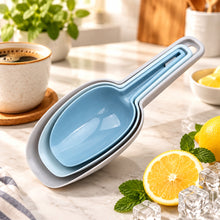 Load image into Gallery viewer, Measuring Shovels Food Set - Multi-Purpose Set of 3 Spoons (50, 100 &amp; 150 ml.)
