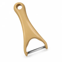 Load image into Gallery viewer, Beige vegetable peeler on a white background
