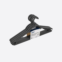 تحميل الصورة في عارض المعرض، Set of black hangers with a Dukki label on a white background
