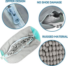 تحميل الصورة في عارض المعرض، Advanced Protective Shoe Laundry Bag | Durable Shoe Washing Bag for Laundry Machine
