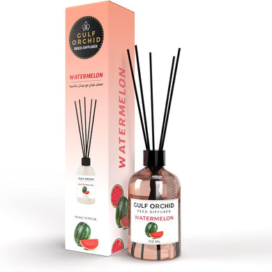 Reed Diffuser - Watermelon Scent (110ml) | Long-Lasting Home Fragrance with Natural Sticks