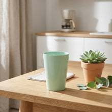 Load image into Gallery viewer, Cups/Mugs/Jars/Jugs - Reusable Plastic Cup - 300 ml in mint green, thick and durable, made in Turkey.
