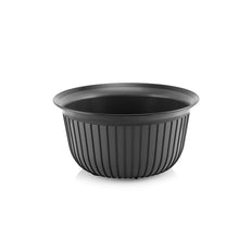 Load image into Gallery viewer, Bowls - Multi Purpose Linea Round Mixing Bowl - ( 3000 ml ) in sleek black design, ideal for food storage and meal prepping.
