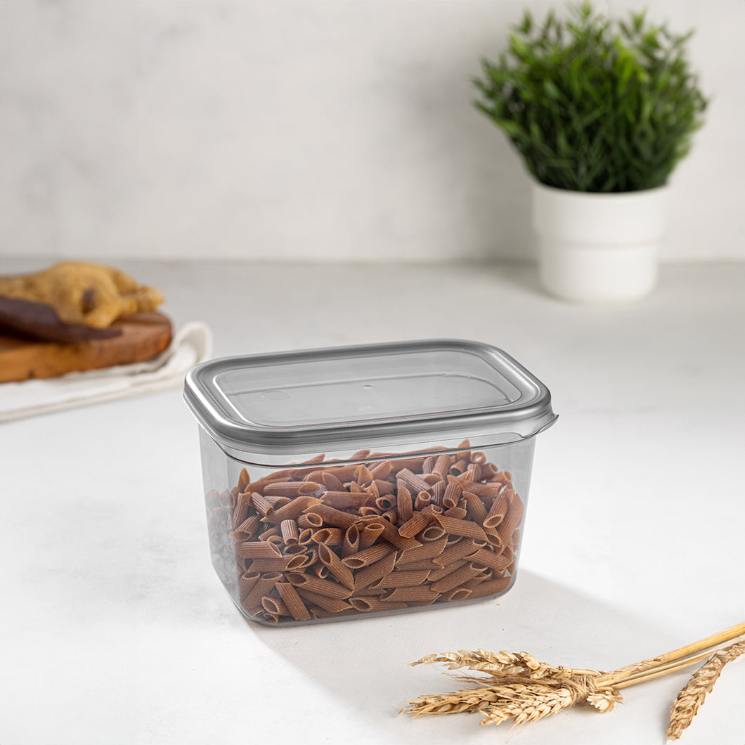 Food Storage Container with Plastic Lid (1.3 Lt.)