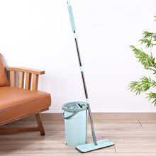 Load image into Gallery viewer, Bucket &amp; Mop Cleaning set - Smart Mop with Rectangular Head
