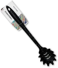 تحميل الصورة في عارض المعرض، Spatulas/Utensils - Silicone Pasta Server - Black Granite Colour
