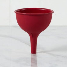 Load image into Gallery viewer, Red funnel on a white marble surface
