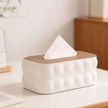 Load image into Gallery viewer, Tissue Box - Plastic with MDF Cover - Paper Napkin Holder Case
