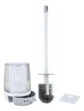 تحميل الصورة في عارض المعرض، Cleaning brush set with holder on a white background
