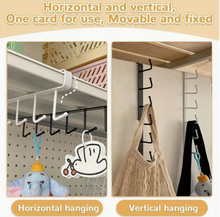 Load image into Gallery viewer, Under Cabinet Hanging Storage Shelf Hook - Multipurpose Hook
