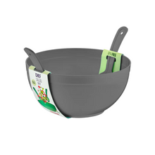 Load image into Gallery viewer, All-in-One Salad Bowl Set with Servers | 5.5L Large Mixing &amp; Serving Bowl
