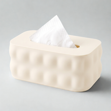 تحميل الصورة في عارض المعرض، 1 PC Modern Bubble Texture Plastic Tissue Box Holder (21x13x9cm) | Decorative Napkin Dispenser &amp; Vanity Organizer
