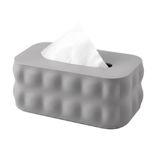تحميل الصورة في عارض المعرض، 1 PC Modern Bubble Texture Plastic Tissue Box Holder (21x13x9cm) | Decorative Napkin Dispenser &amp; Vanity Organizer
