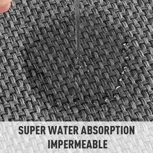 تحميل الصورة في عارض المعرض، Textured surface with water droplet and text 'Super Water Absorption Impermeable'
