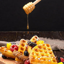 تحميل الصورة في عارض المعرض، Wooden Honey Dipper Stick, Honeycomb Mixing Spoon for Drizzling and Dispensing - Set of 2
