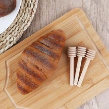تحميل الصورة في عارض المعرض، Wooden Honey Dipper Stick, Honeycomb Mixing Spoon for Drizzling and Dispensing - Set of 2
