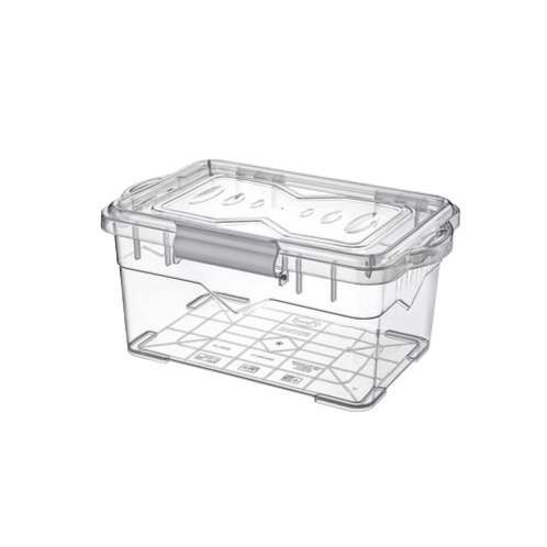 Storage Box - 3000ml.  Latch Clips Lid Box