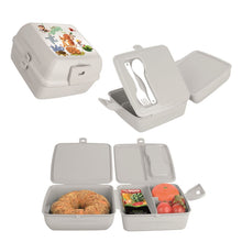 Load image into Gallery viewer, 3 Compartment Schooly Matara Lunch Box Set
