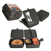 Load image into Gallery viewer, 3 Compartment Schooly Matara Lunch Box Set

