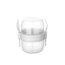 Load image into Gallery viewer, Cups/Mugs/Jars/Jugs - Take'N Go Muesli Cup with Spoon &amp; Fork - 800 ml

