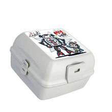 Load image into Gallery viewer, Lunch Box Container With Fork &amp; Spoon - Vera Lunch Box - 3 Compartment Meal Box

