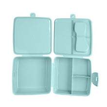 Load image into Gallery viewer, Lunch Box Container With Fork &amp; Spoon - Vera Lunch Box - 3 Compartment Meal Box
