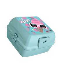 Load image into Gallery viewer, Lunch Box Container With Fork &amp; Spoon - Vera Lunch Box - 3 Compartment Meal Box

