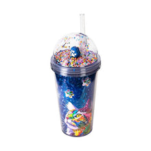 تحميل الصورة في عارض المعرض، Lively Glass Cup with Straw - 600 ml.
