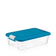 تحميل الصورة في عارض المعرض، Storage Box - 2500 ml.  Stack Box with Lid &amp; clips
