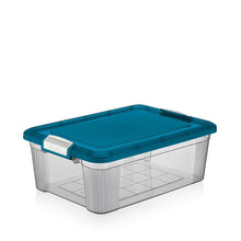 تحميل الصورة في عارض المعرض، Storage Box - 2800 ml.  Stack Box with Lid &amp; clips
