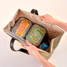Load image into Gallery viewer, Food Storage Containers - Plastic Sealed Square Set of 3 (1800 - 3000 - 5000 ml)
