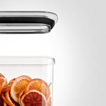 Load image into Gallery viewer, Food Storage Container - Acrylic Transparent Airtight Square Tall Container 1650 ml.
