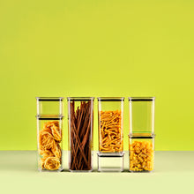 Load image into Gallery viewer, Food Storage Container - Acrylic Transparent Airtight Square Tall Container 1650 ml.
