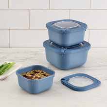 Load image into Gallery viewer, Food Storage Containers - MicroSafe Square (1800 ml.) with Lid
