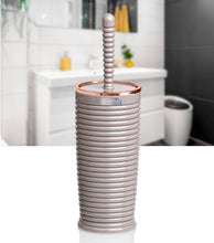 Load image into Gallery viewer, Bathroom Accessories Set - Toilet Brush and Holder (Elegance) - Chrome Frame
