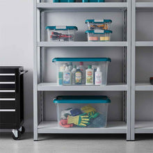تحميل الصورة في عارض المعرض، Storage Box - 2800 ml.  Stack Box with Lid &amp; clips
