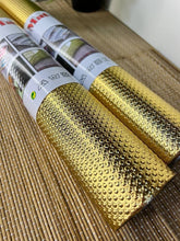 Load image into Gallery viewer, 45 cm Width Golden Non-Slip Shelf Liner - 45 x 500 cm EVA Kitchen Liner
