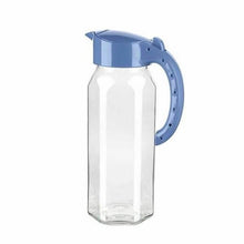 Load image into Gallery viewer, Glass jug with Lid (1.5 Liter 50 oz.) - Glass jug with Lid  for Cold Water, Iced Tea, Juice and Homemade Beverage
