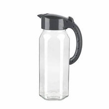 Load image into Gallery viewer, Glass jug with Lid (1.5 Liter 50 oz.) - Glass jug with Lid  for Cold Water, Iced Tea, Juice and Homemade Beverage
