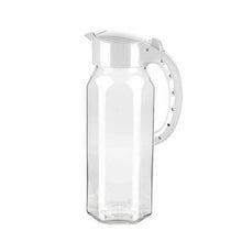 Load image into Gallery viewer, Glass jug with Lid (1.5 Liter 50 oz.) - Glass jug with Lid  for Cold Water, Iced Tea, Juice and Homemade Beverage
