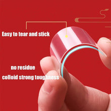 Load image into Gallery viewer, MULTIPURPOSE DOUBLE FACE – Unique Adhesive Box with 60 Strong Mounting Chips, for Smart and Secure Home Solutions Without Nails or Drilling Tools. (1 Pack)
