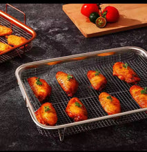 Load image into Gallery viewer, Retractable Stainless Steel Over The Sink Colander, Sink Washing Drying Rack, Expandable Strainer Basket, Mesh, Fruits, Vegetables
