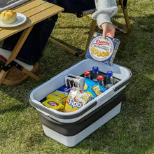 Load image into Gallery viewer, Foldable Storage Container - Portable Collapsible Basket With Handle ( 24 x 29 x 48 cm )
