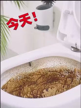 Load and play video in Gallery viewer, 3 In 1 Silicone Toilet Brush With Holder, Unbreakable Wall Mounted And Free Stand Sleek Toilet Cleaner Brush With Ventilated Drying Round Stand in use.
