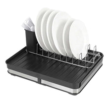 تحميل الصورة في عارض المعرض، Dish Drying Rack | Extendable Kitchen Sink Cutlery Holder Dish Drainer Plate Bowl Drying Tray Rack
