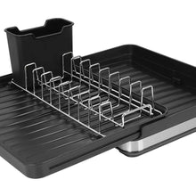 تحميل الصورة في عارض المعرض، Dish Drying Rack | Extendable Kitchen Sink Cutlery Holder Dish Drainer Plate Bowl Drying Tray Rack
